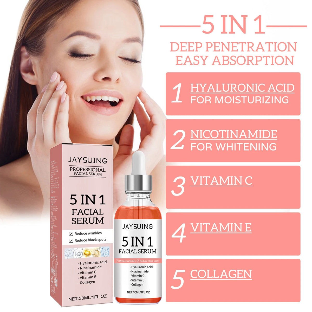AlignWell GlowSerum 5-in-1 Hyaluronic Facial Serum